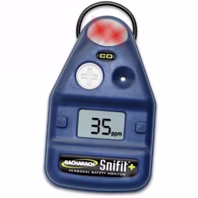 Bacharach Snifit Plus Carbon Monoxide (CO) Personal Safety Monitor