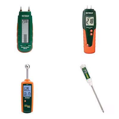Extech Moisture Meters MO210/MO220/MO257/MO750