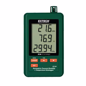 Extech SD500 and SD700 Humidity and Temperature Dataloggers