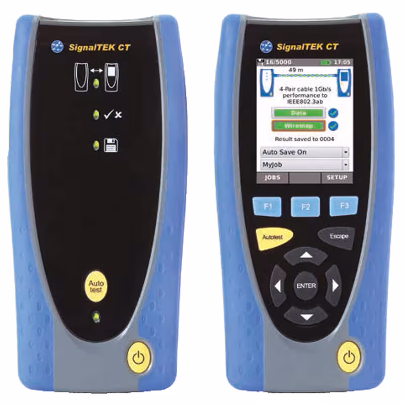 Ideal R156002 SignalTEK CT Data Cable Transmission Ethernet Tester