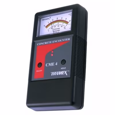 Tramex CME4 Concrete Moisture Meter Encounter